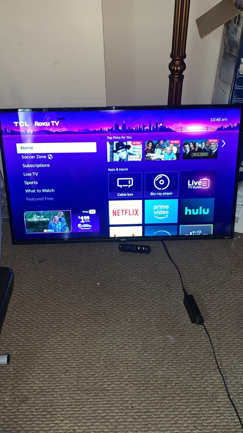 TCL Roku TV great condition 55’
