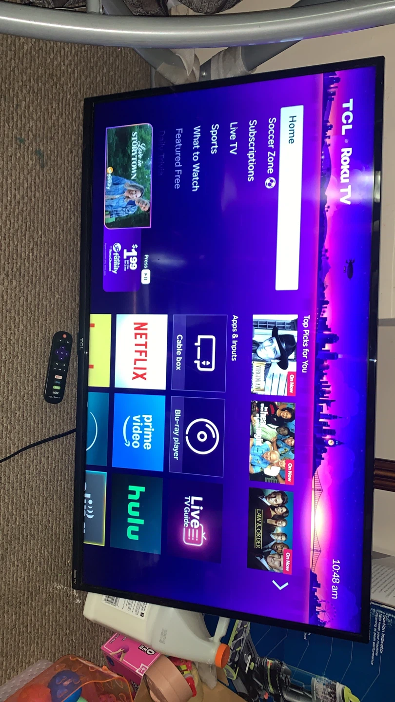 TCL Roku TV great condition 55’ - photo 2