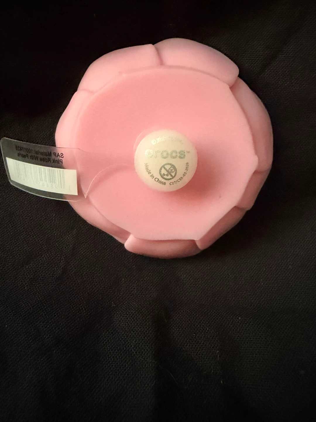 Crocs Pink Rose Jibbitz Charm - photo 2