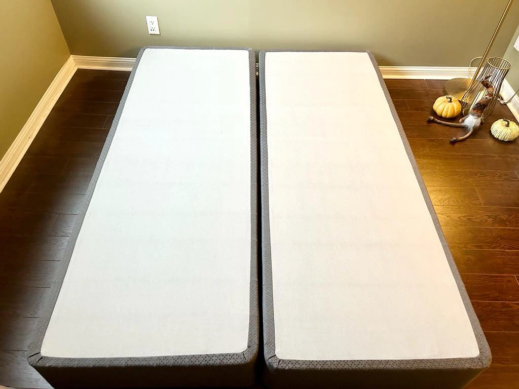 IKEA 2 Twin/Single Bed Frames- Used beside as Queen - photo 2