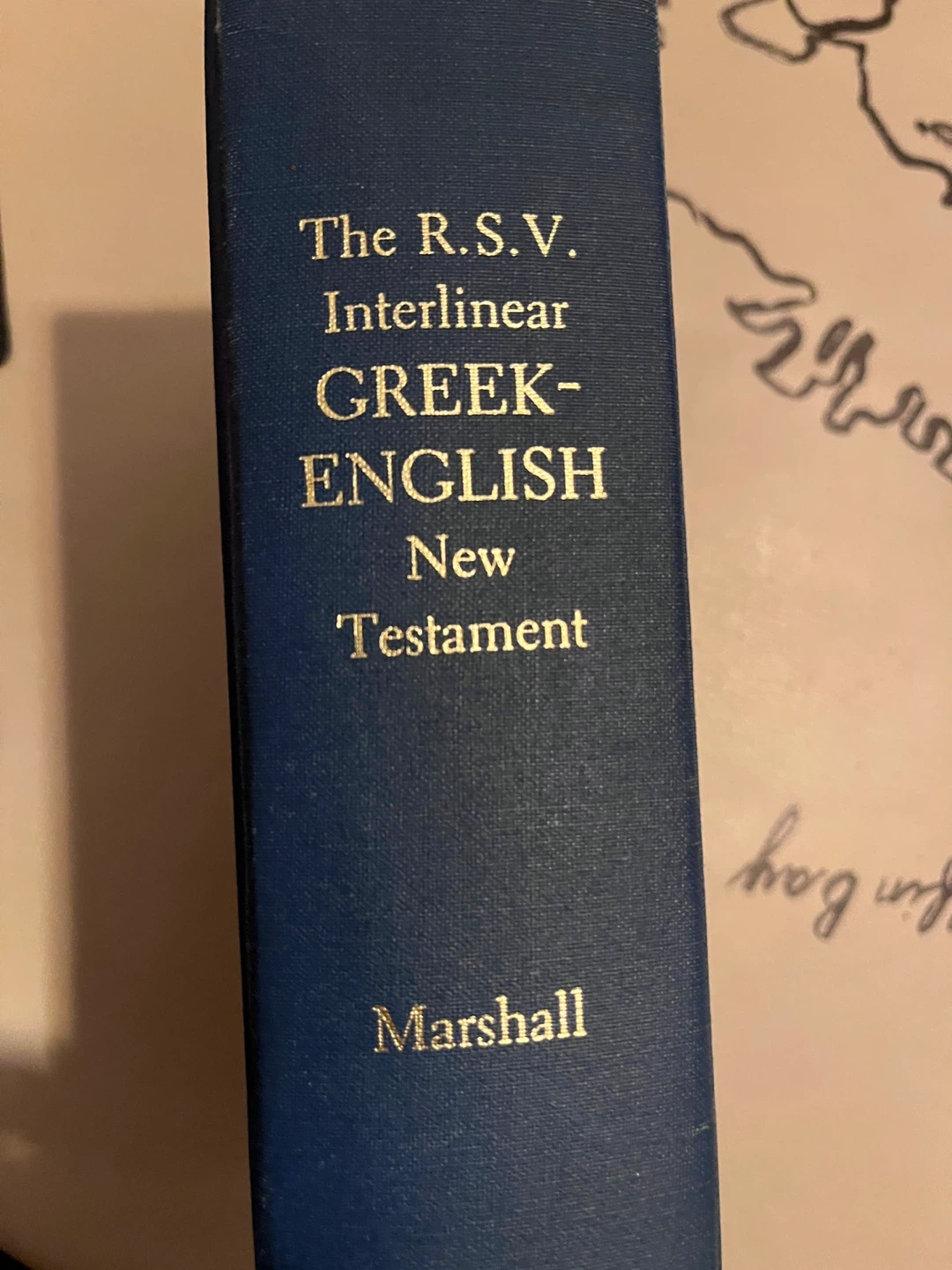 The R.S.V. Interlinear Greek-English New Testament by Marshall