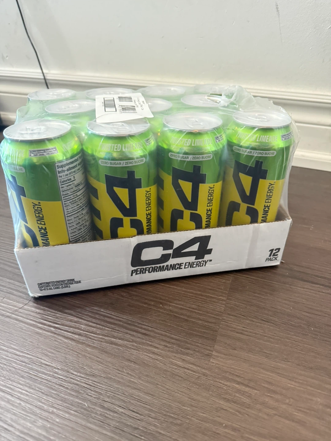 C4 Performance Energy Drink - Twisted Lime - 11 pack