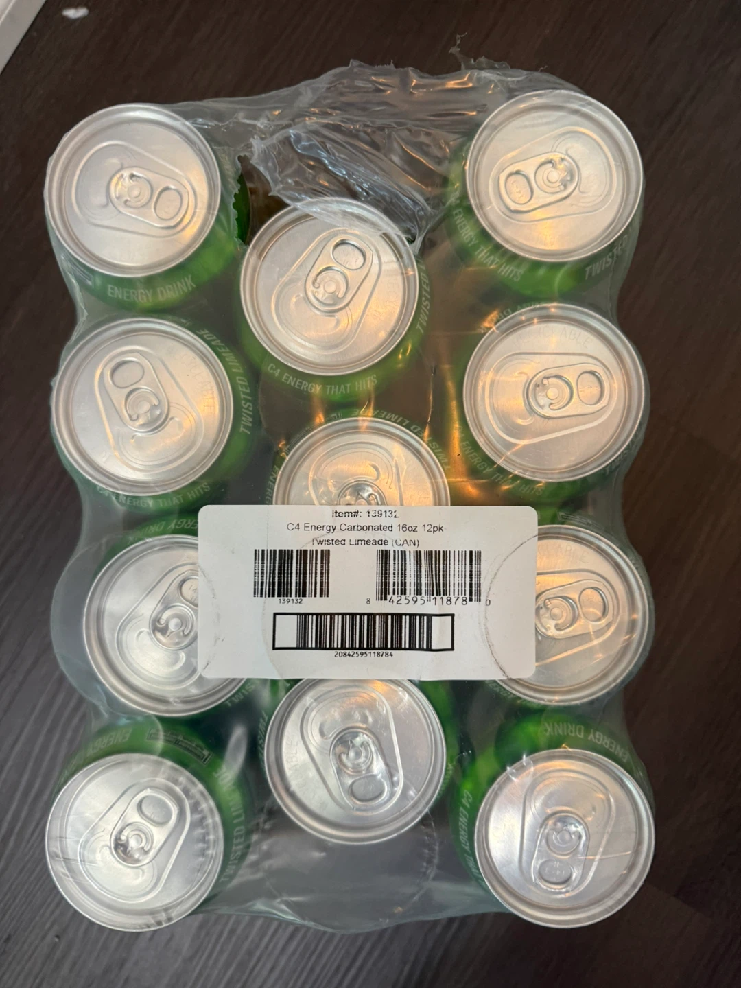 C4 Performance Energy Drink - Twisted Lime - 11 pack - photo 4
