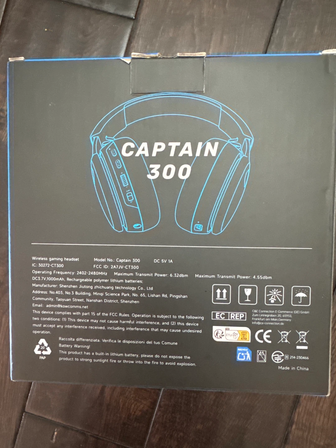 GAMING HEADSET CAPTAIN 300 - photo 2