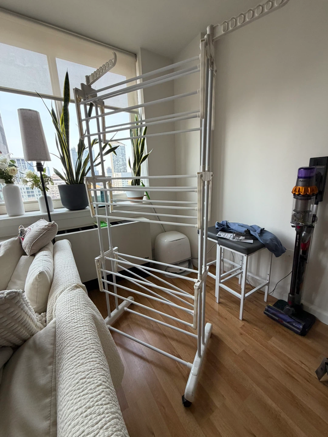 White Multi-Tier Drying Rack