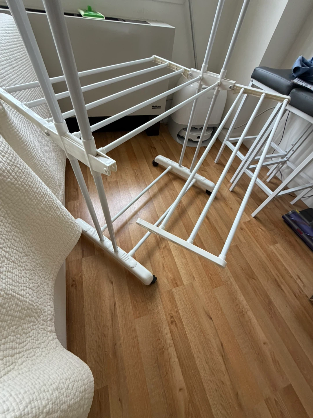 White Multi-Tier Drying Rack - photo 4