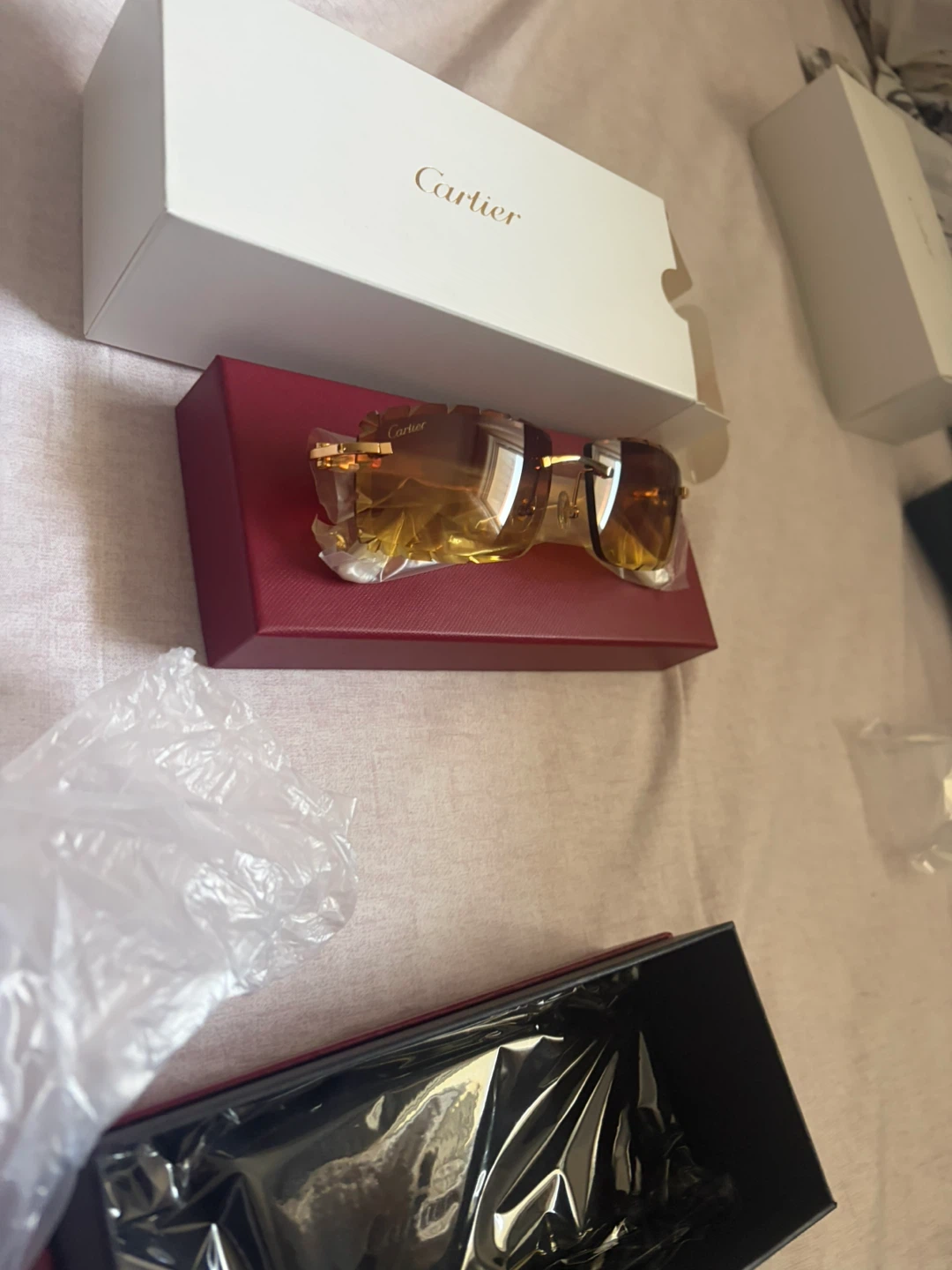 Cartier Sunglasses with Case and Box