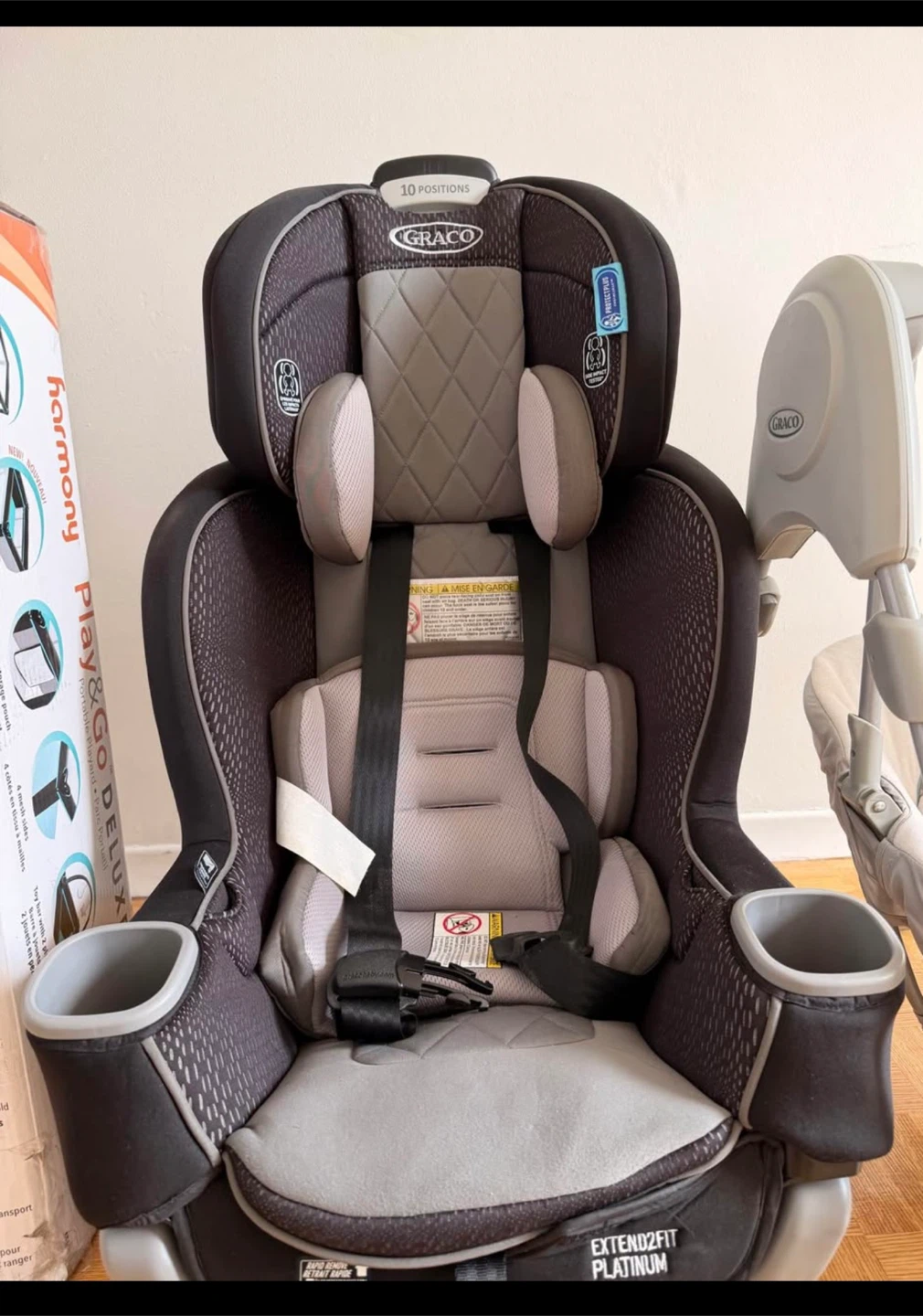 Graco Extend2Fit Platinum Convertible Car Seat - photo 3