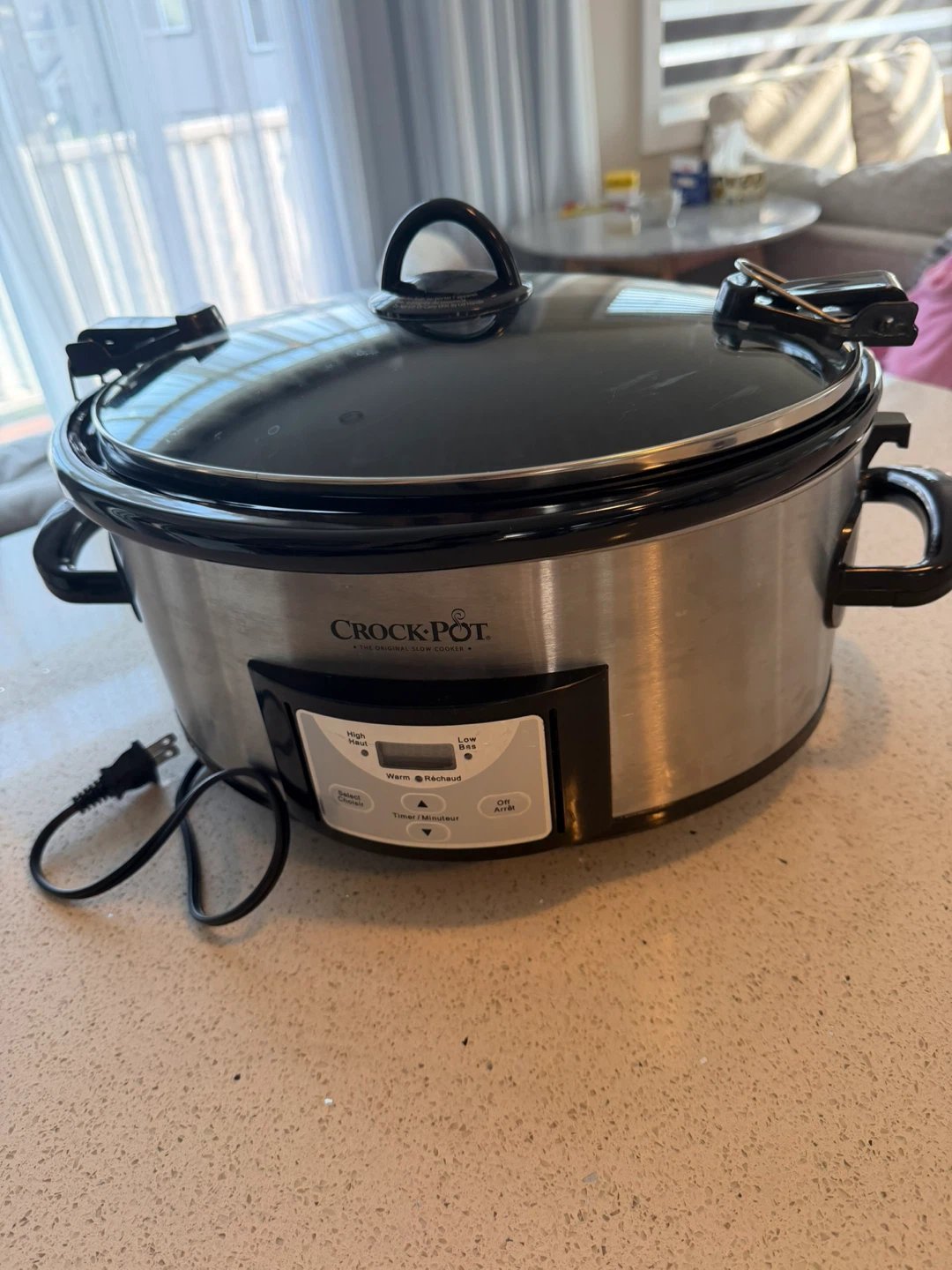 Crock-Pot Programmable Slow Cooker – 6 Qt Stainless Steel - photo 3
