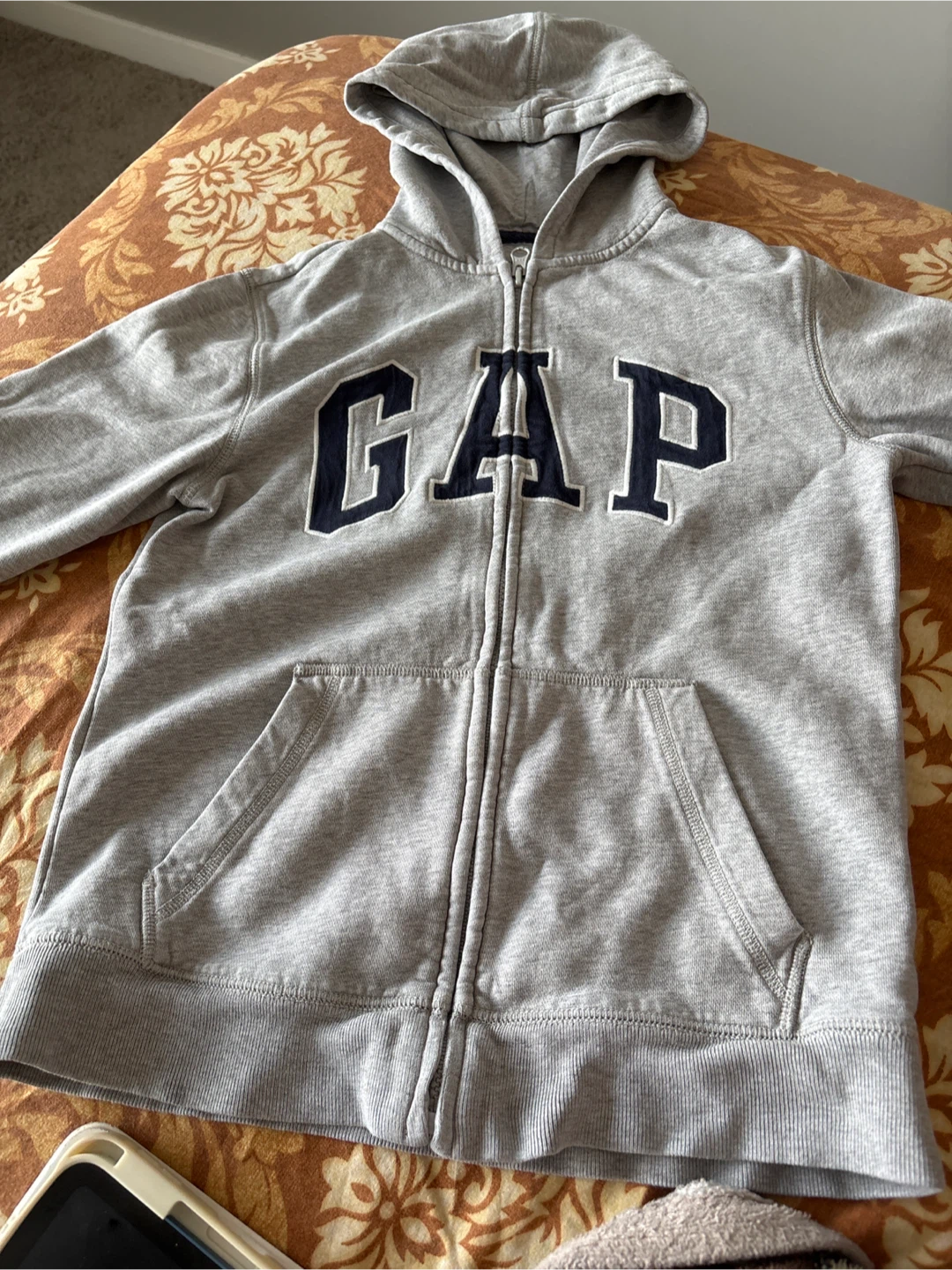 Grey hoodie