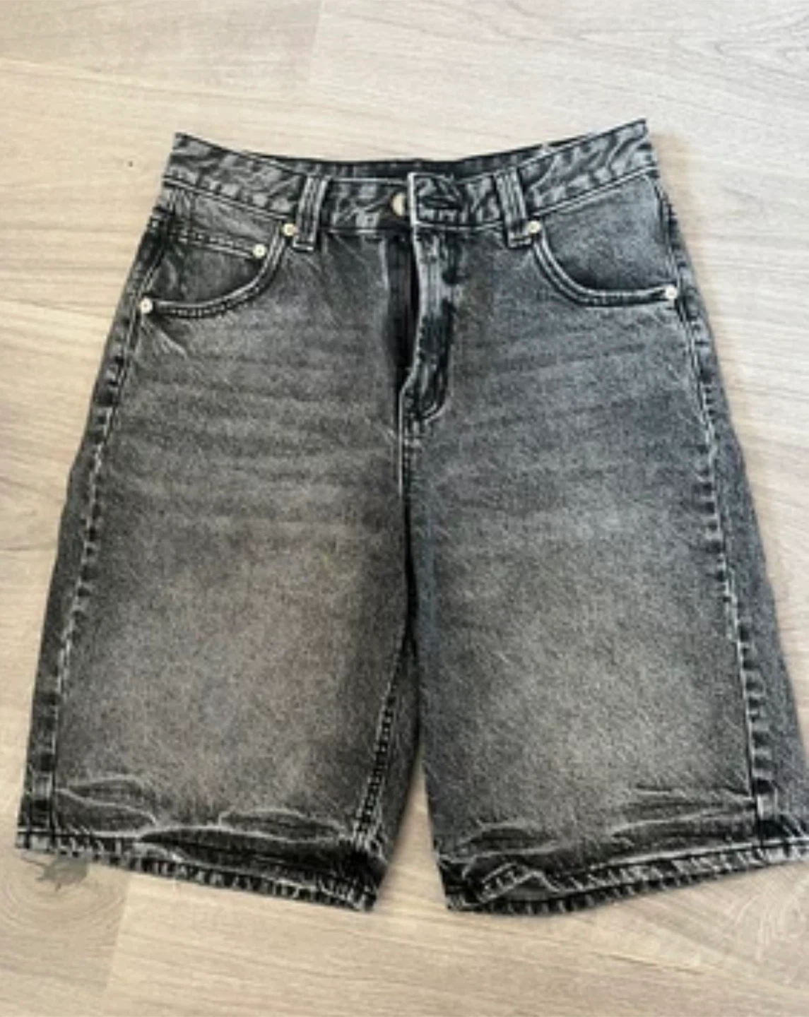 Denim Bermuda Shorts - photo 3
