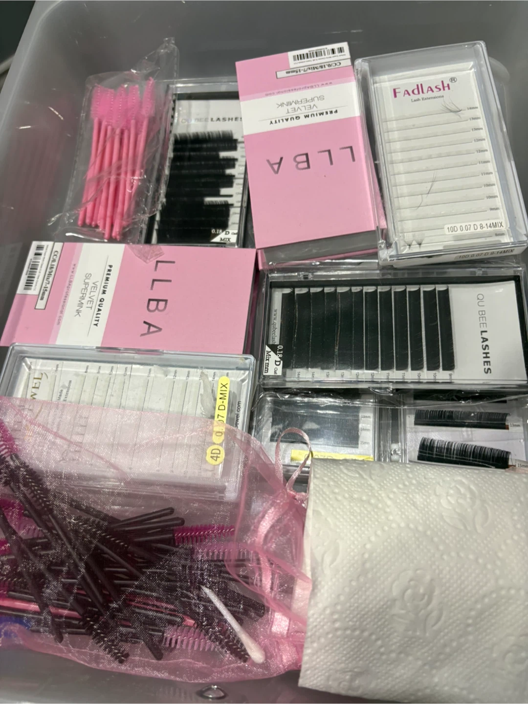Eyelash Extension Kit with Mannequin Head and Tools - photo 2