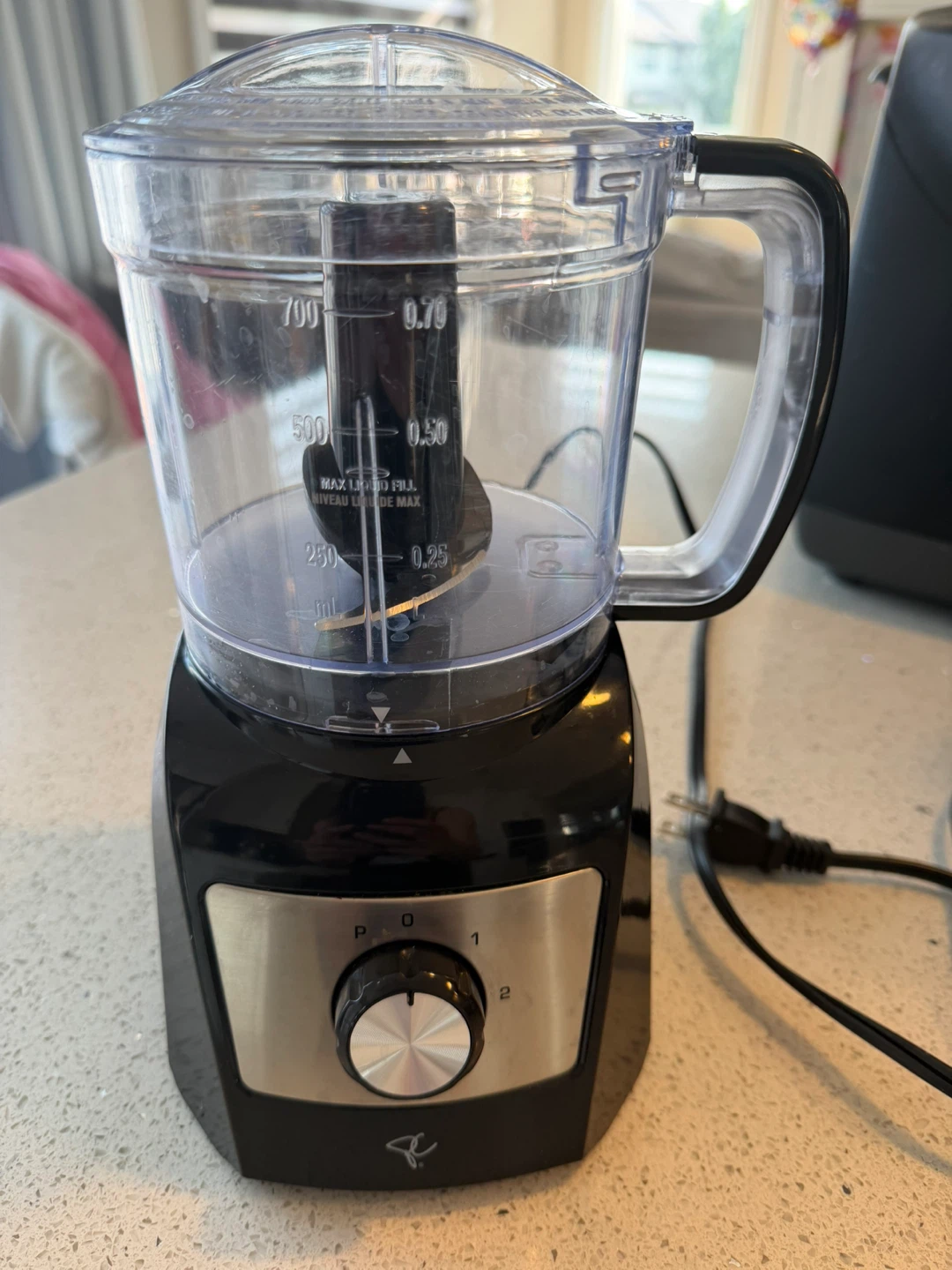 Compact Food Processor - 700ml Capacity, 2-Speed + Pulse - photo 3