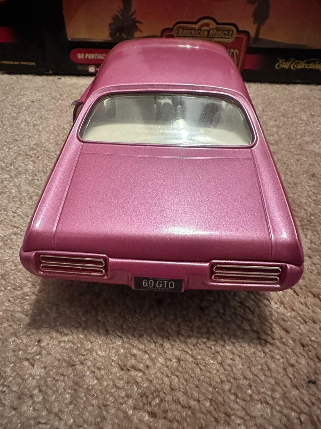 ERTL, Street Machines, '69 Pontiac GTO, 1:18, Diecast, With Box - photo 5