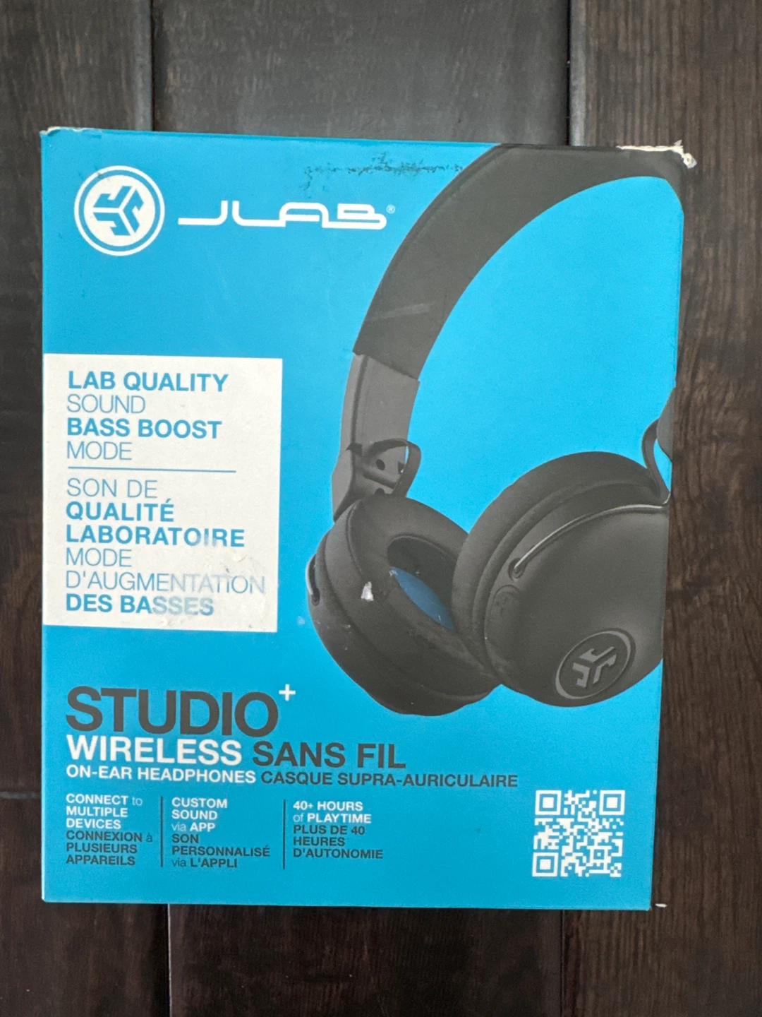 JLab Studio+ Wireless On-Ear Headphones
