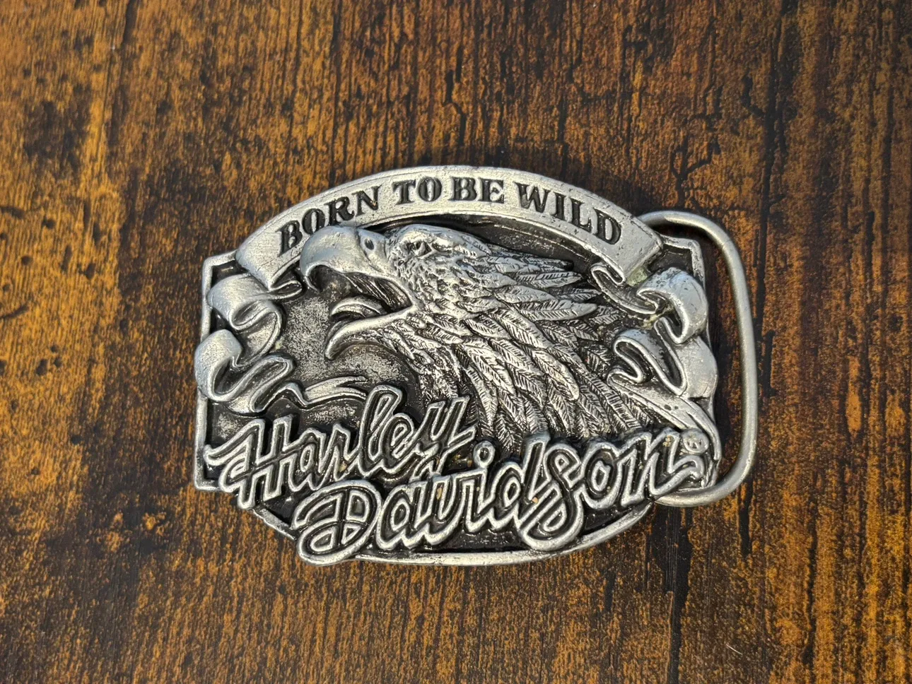 Harley-Davidson "Born to Be Wild" Belt Buckle