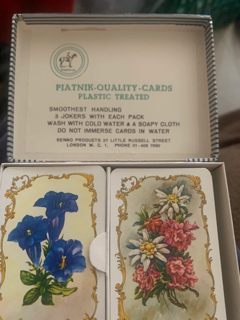 Piatnik Patience Cards with Games Book - photo 3