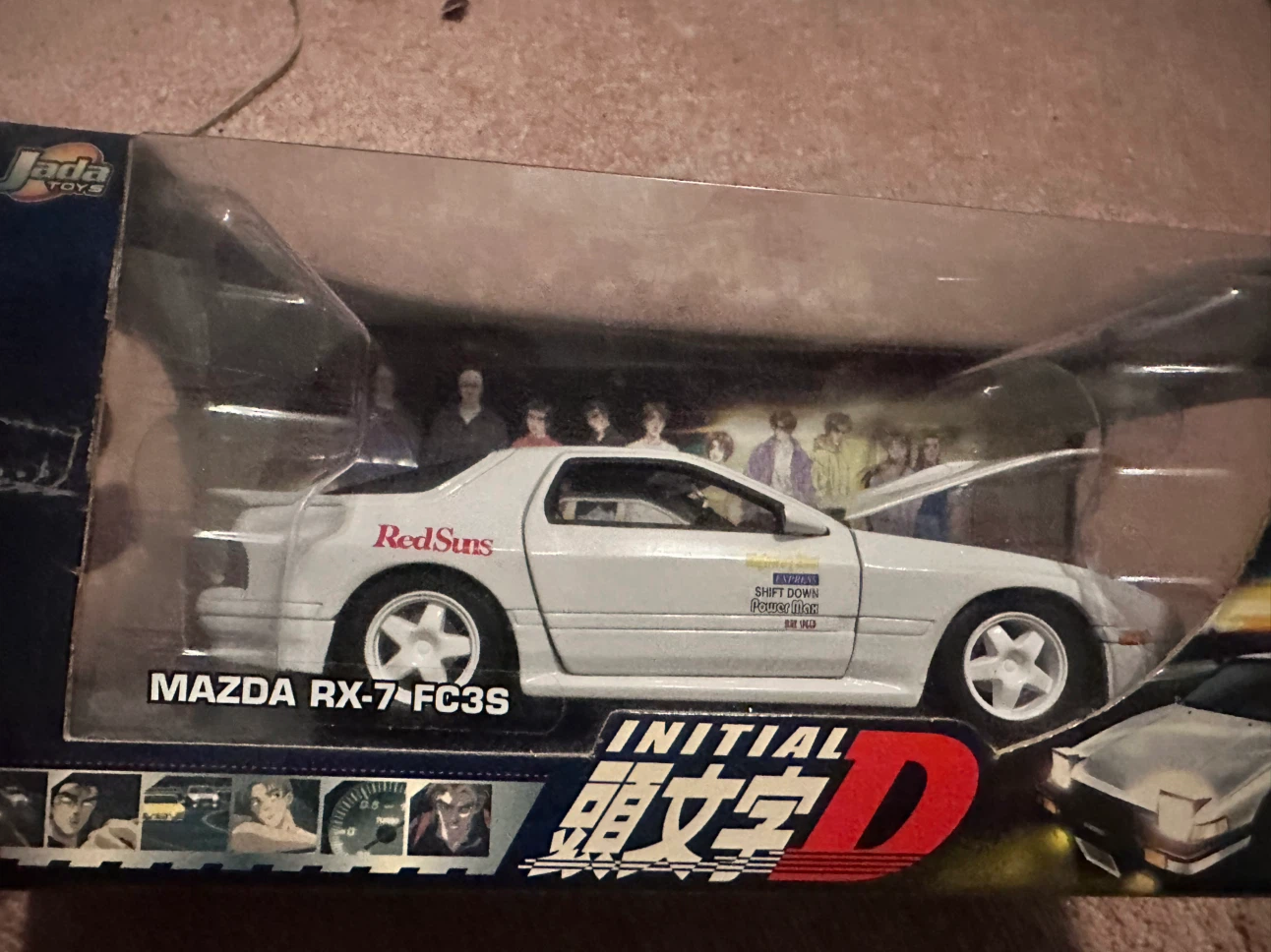 Jada Toys Initial D Mazda RX-7 FC3S Diecast Car - photo 2