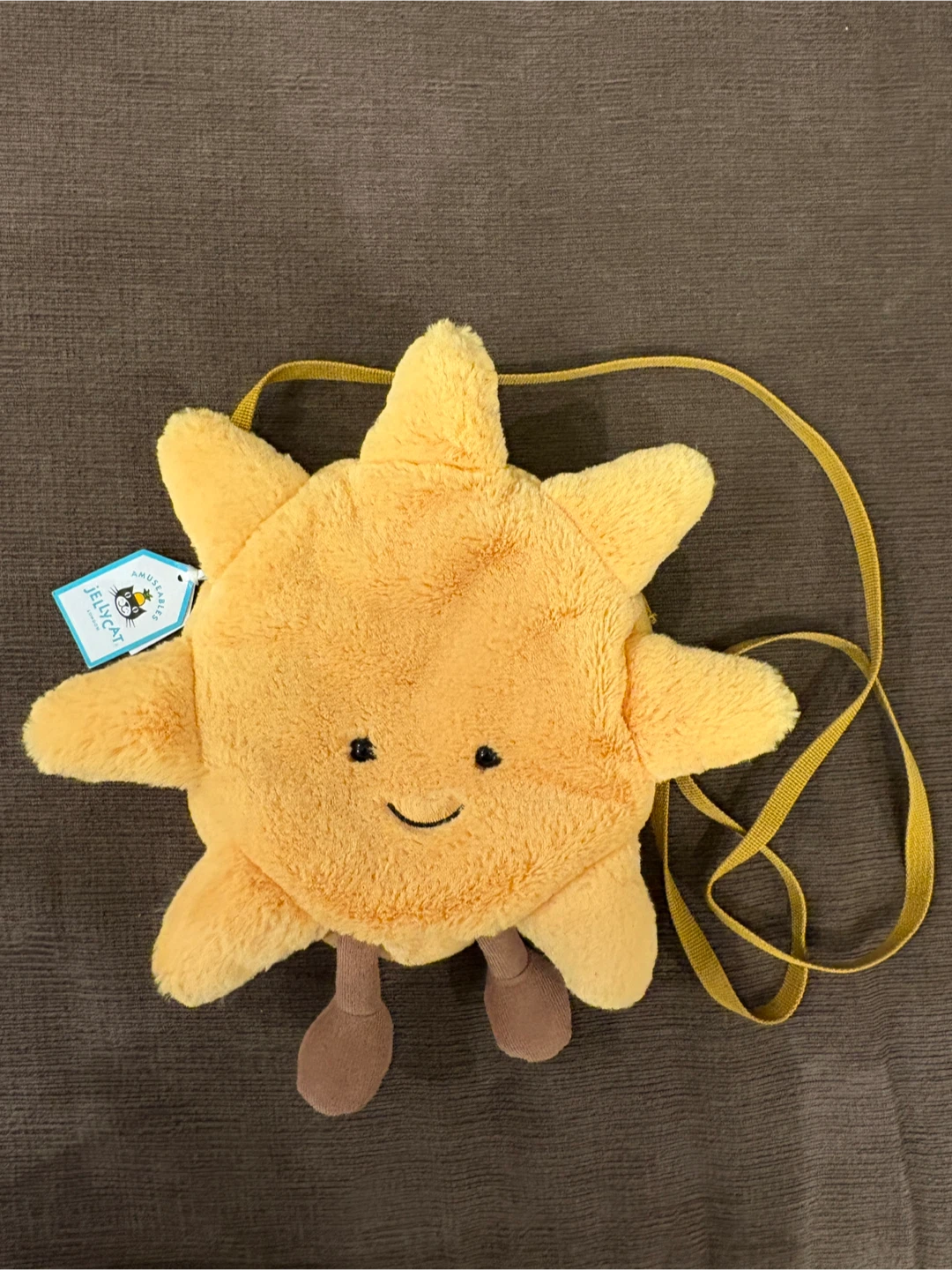 Jellycat Amuseables Sun Bag Crossbody Soft Plush NWT