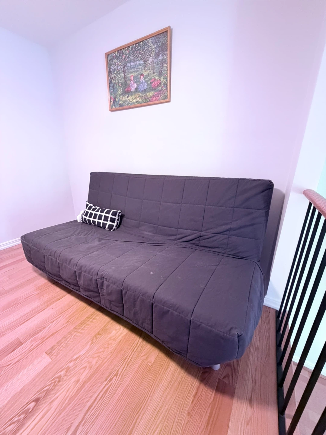 IKEA BEDDINGE Sofa Bed / Futon – Black – Great for Guest Room - photo 2