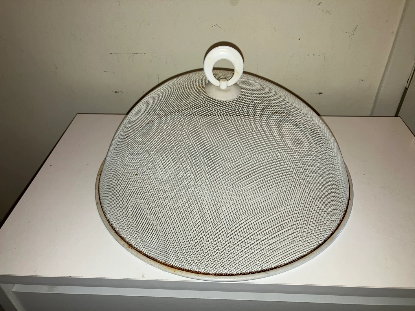 White Mesh Food Cover-12” Diameter - photo 2