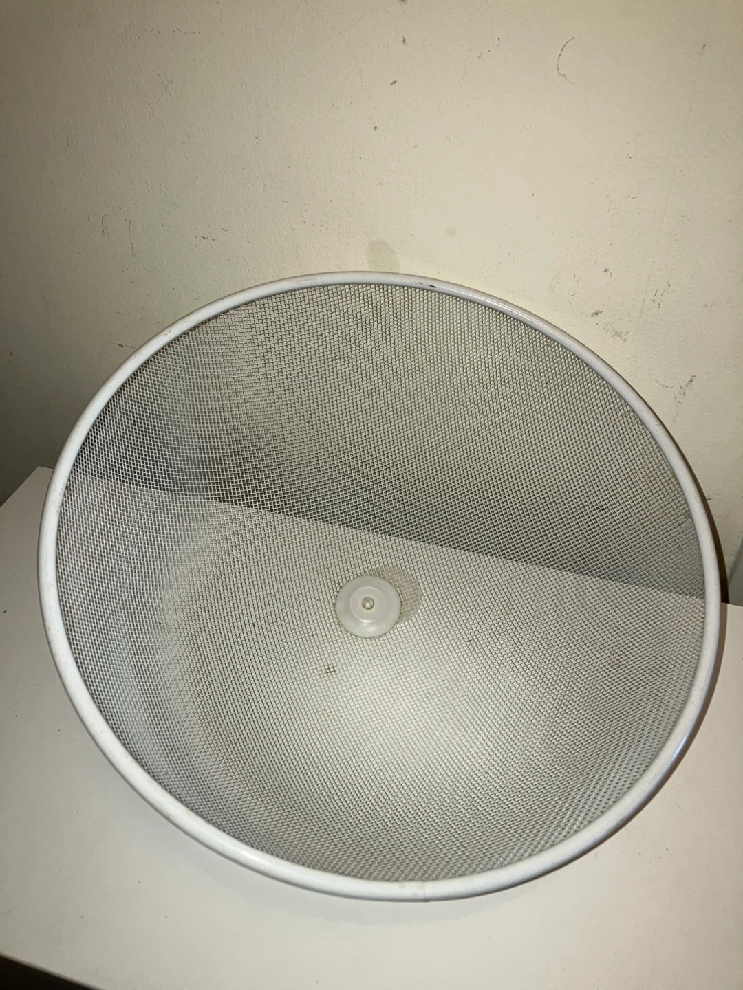 White Mesh Food Cover-12” Diameter - photo 3