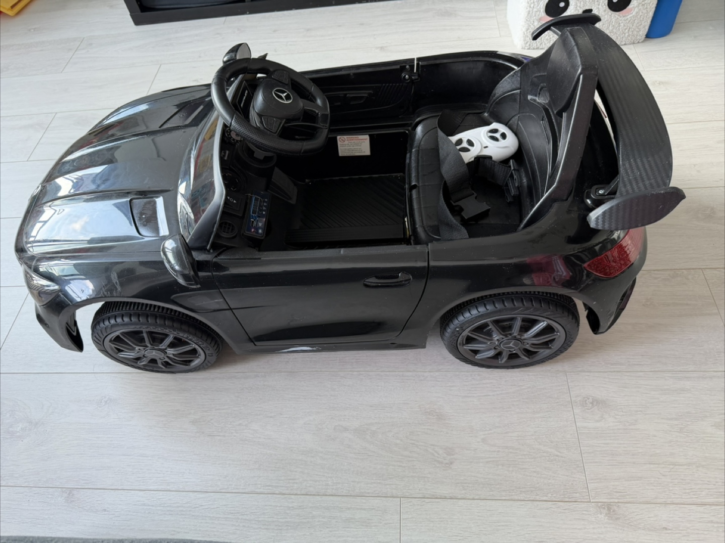 Black Mercedes-Benz AMG Ride-On Car with Remote - photo 5