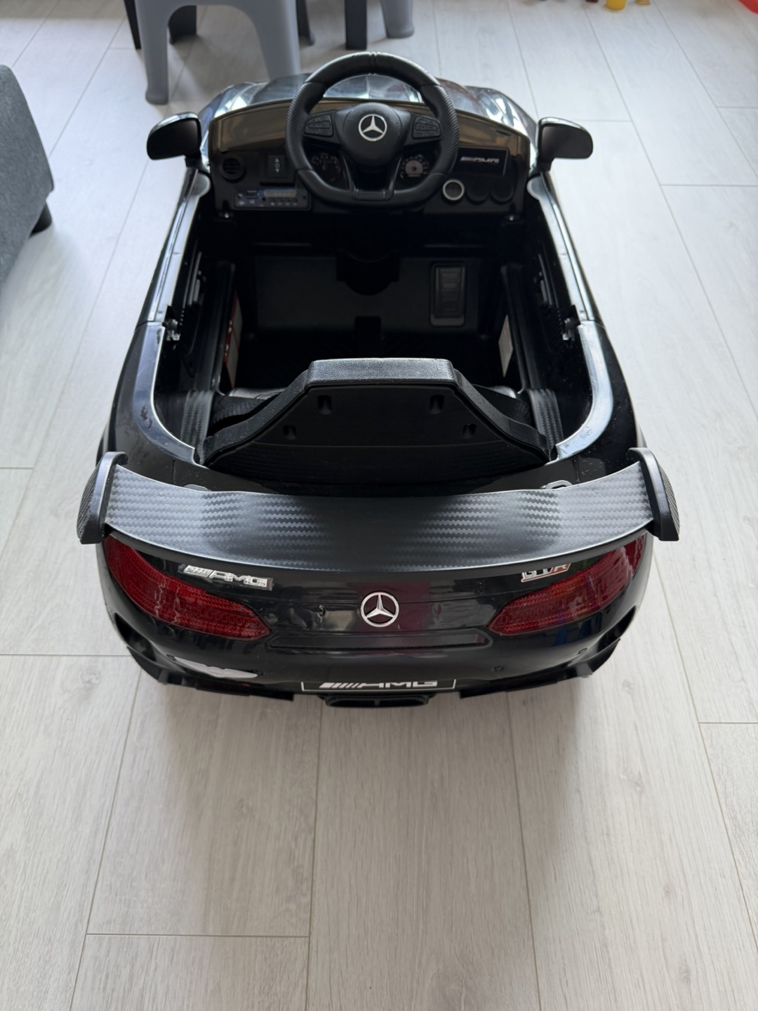 Black Mercedes-Benz AMG Ride-On Car with Remote - photo 4
