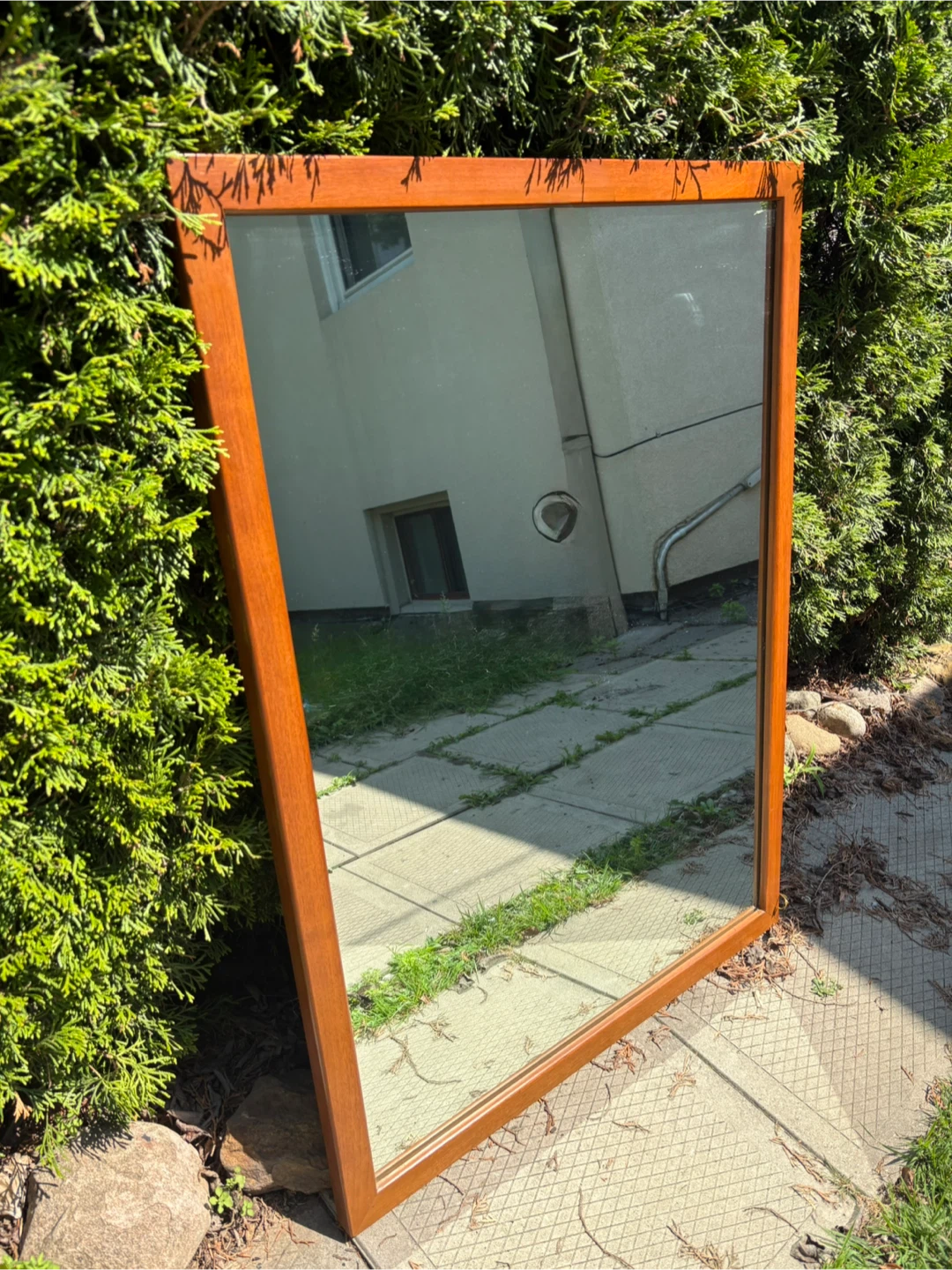 MCM Walnut Mirror - photo 3