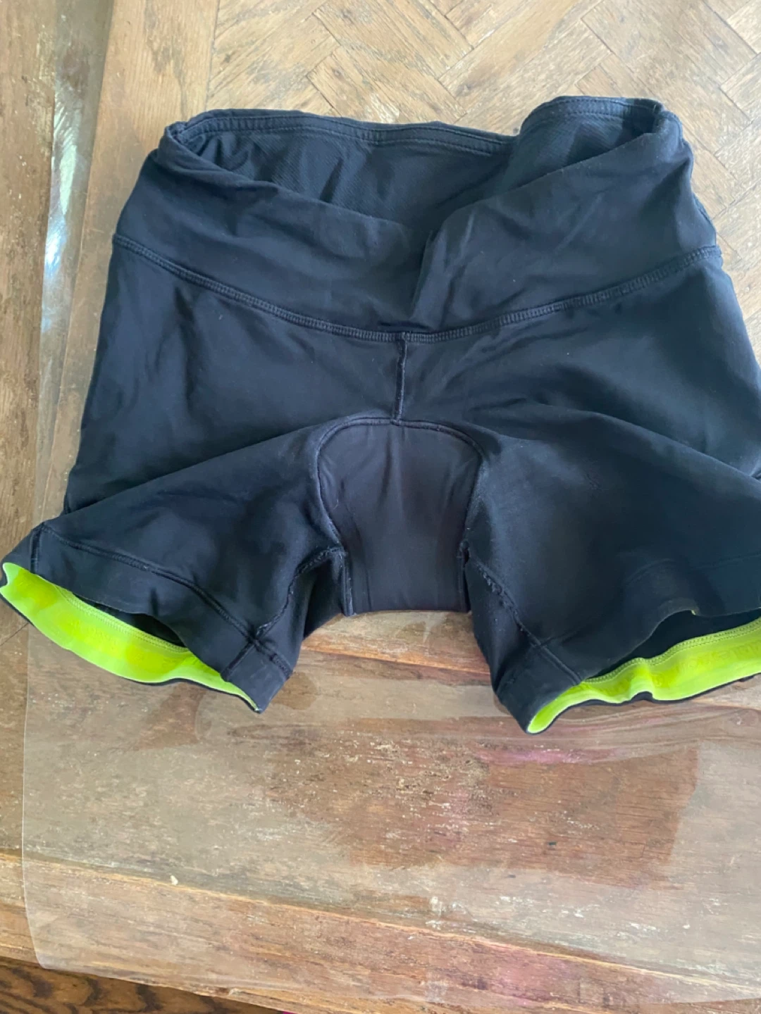 Lululemon Black cycling Shorts Size 4