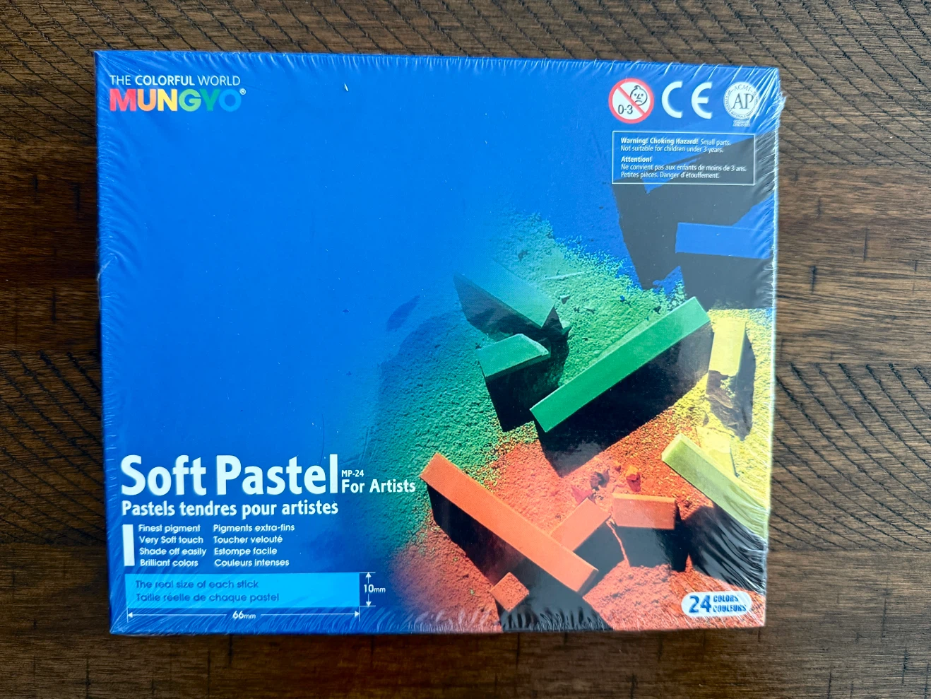 Korean Mungyo Soft Pastel Set - 24 Colours