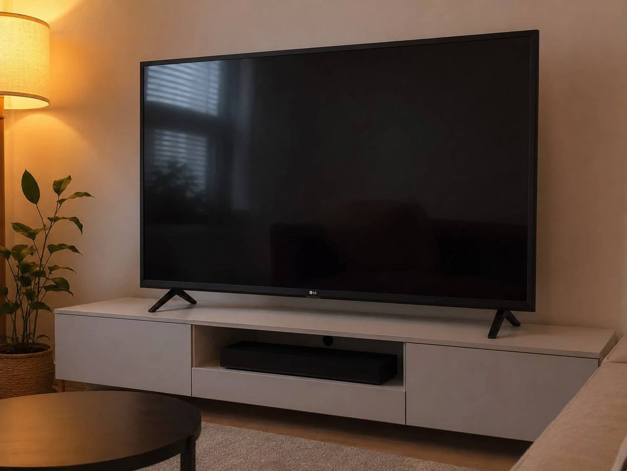 50" LG UHD Smart TV Bundle with TP-Link Router - photo 2