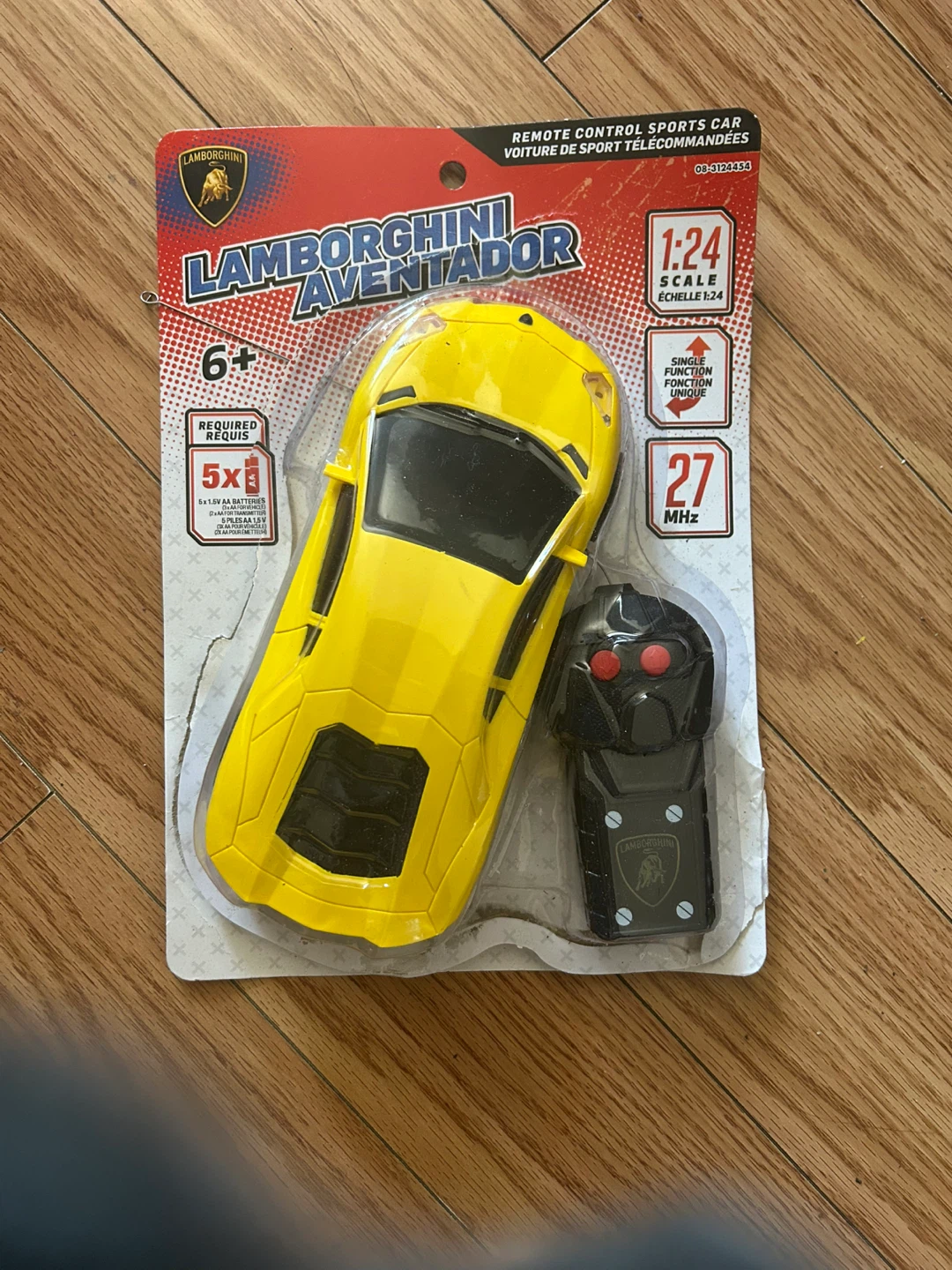 New Lamborghini Aventador Remote Control Car 1:24 Scale
