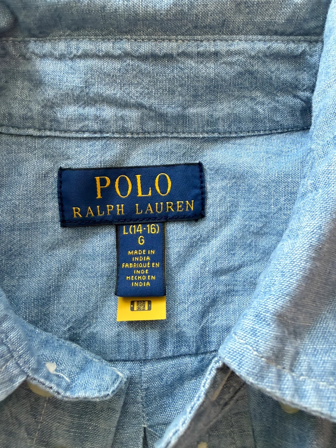 Polo Ralph Lauren Button-Down Shirt L (14-16) - photo 2
