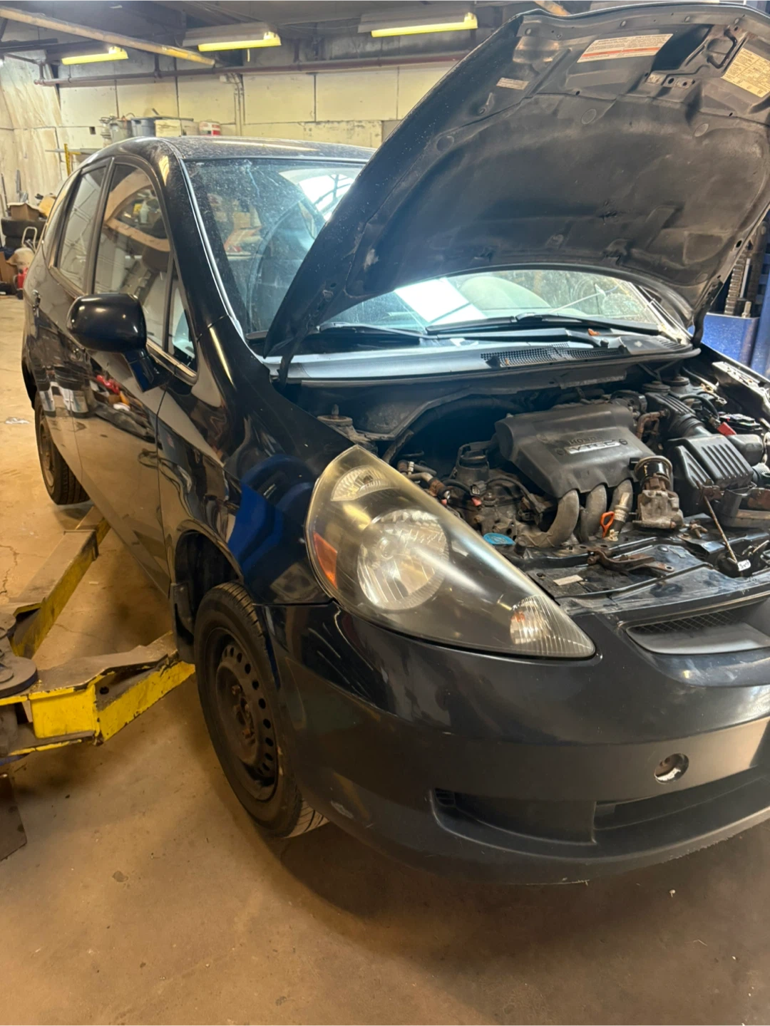 2008 honda fit for parts or scrap not running