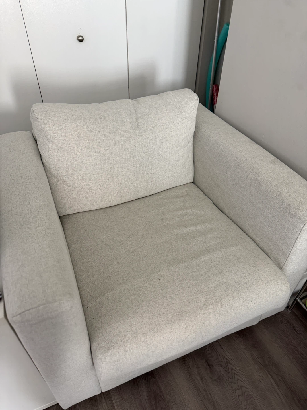 IKEA FINNALA Armchair, Gunnared beige
