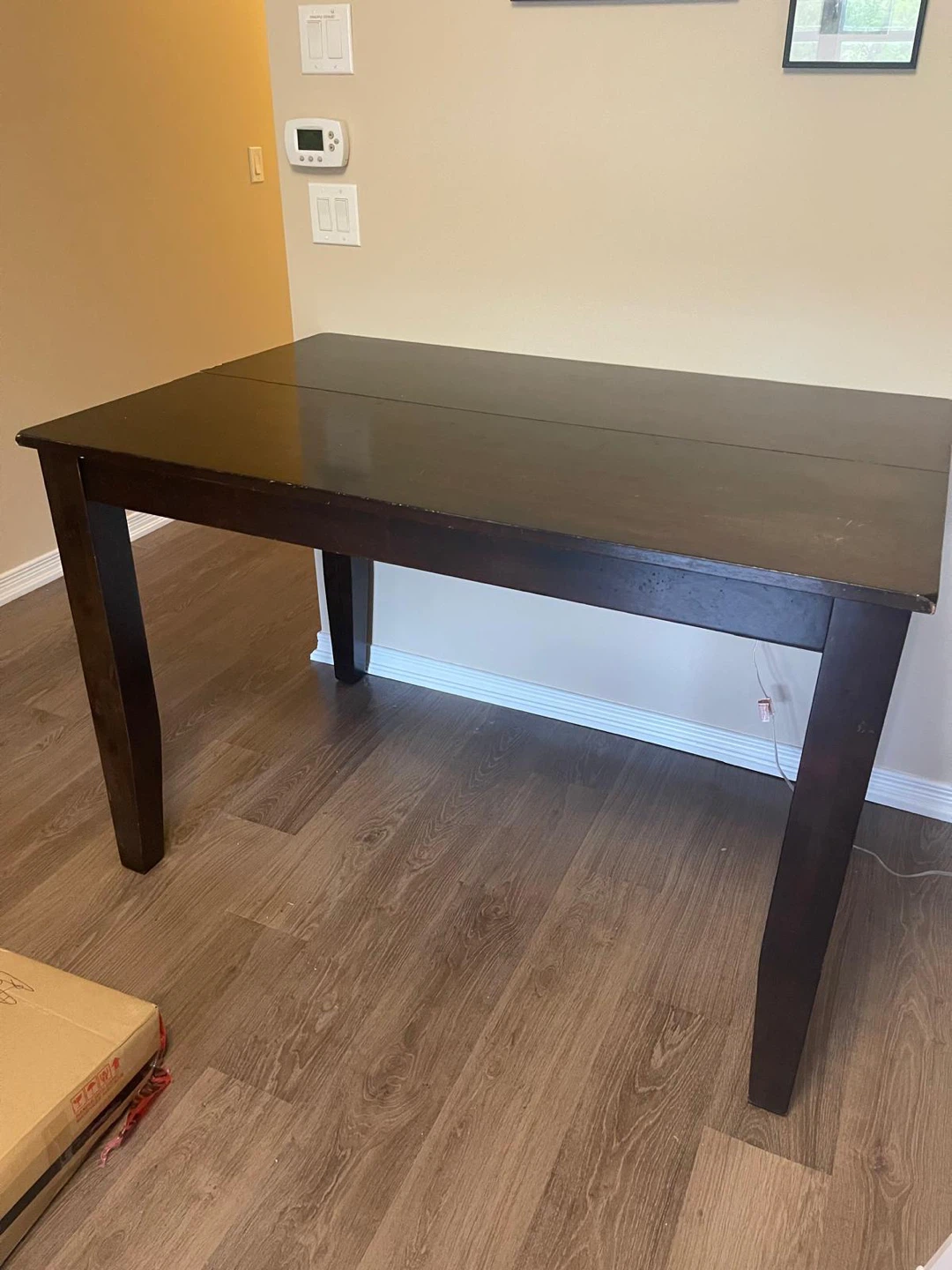 Dark Wood Dining Table