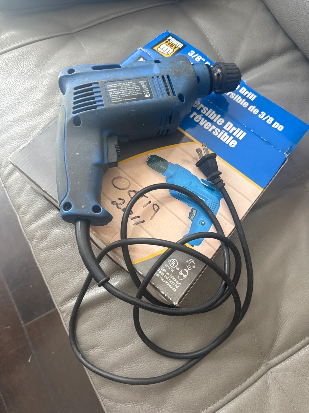 Power Fist 3/8" Reversible Drill - photo 2