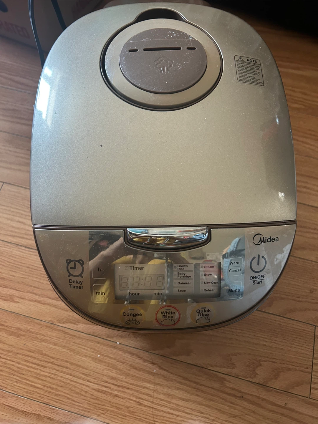Midea Rice Cooker No inner pot