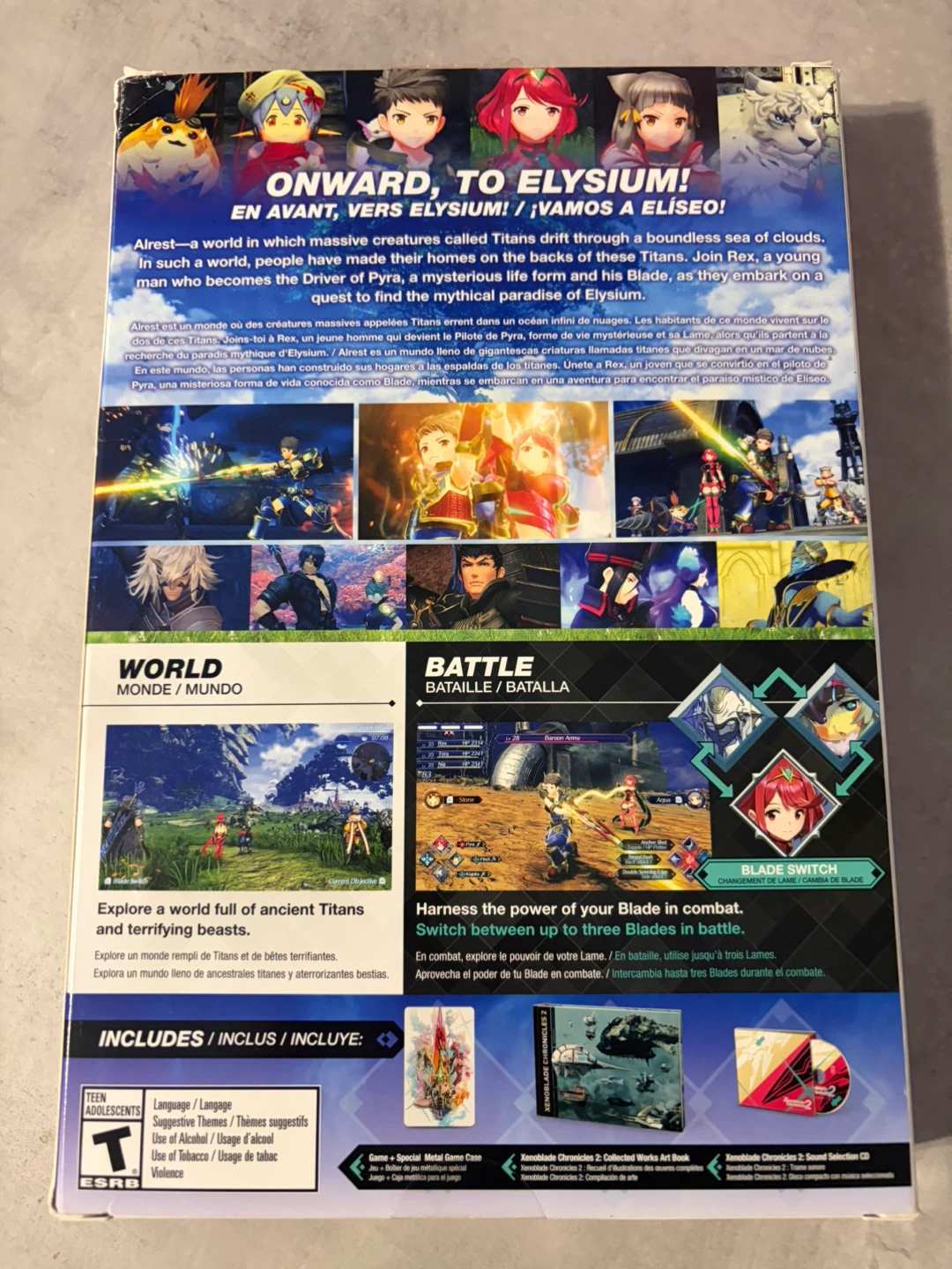 Xenoblade Chronicles 2 Special Edition CIB - photo 5