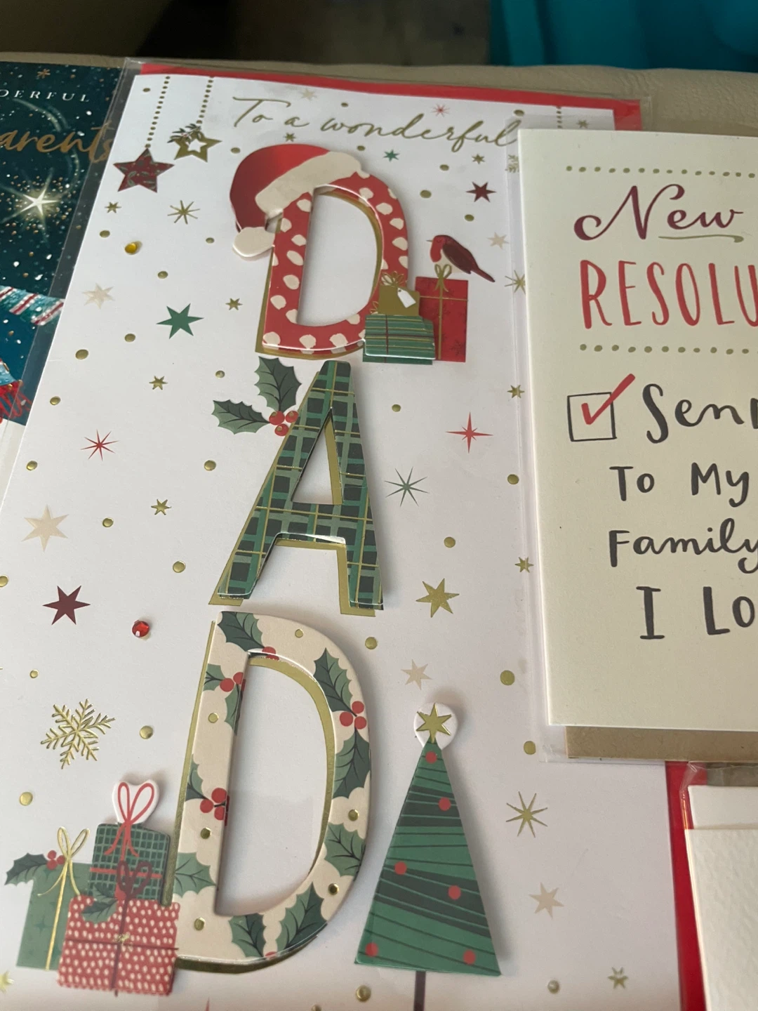 Christmas & Holiday Card Bundle of 12 NEW - photo 3
