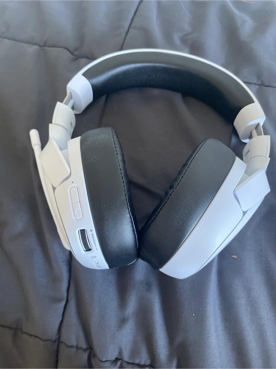 White Gaming Headset with Microphone - photo 2