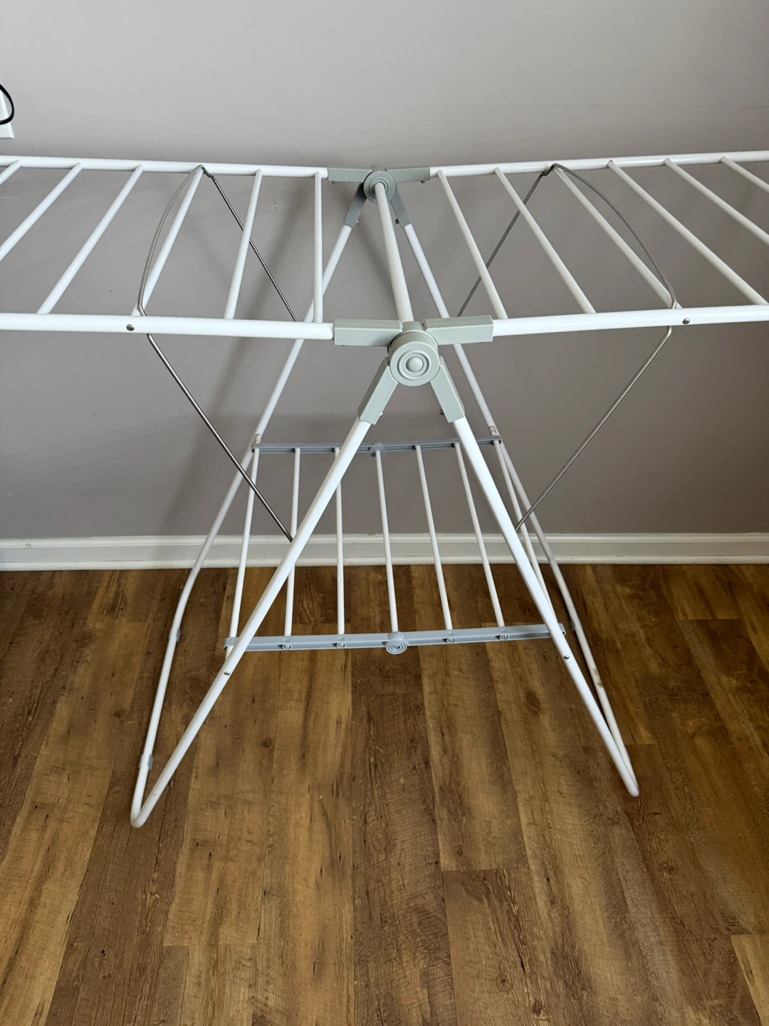White Folding Drying Rack - photo 2