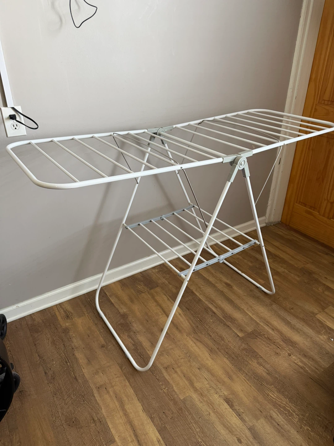 White Folding Drying Rack