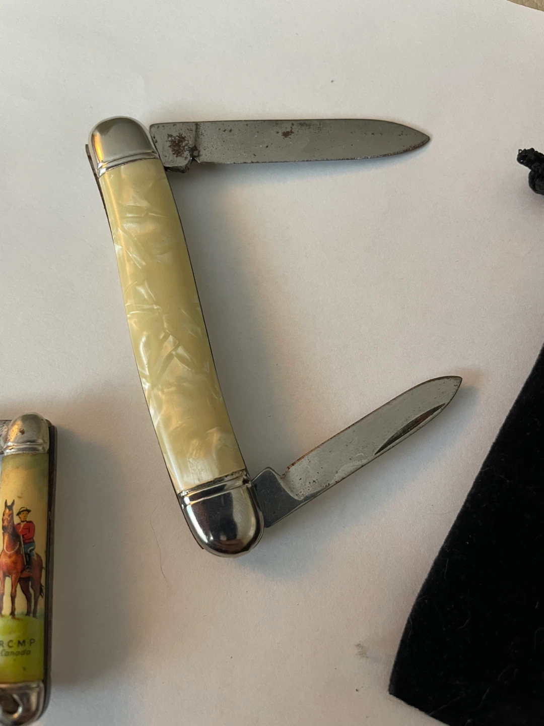 Vintage  Pocket Knives set of 2 - photo 3