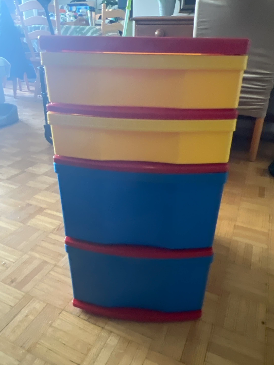 Stackable Toy Storage Bins