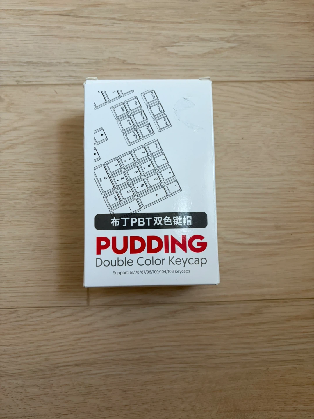 Pudding Double Color Keycaps Set