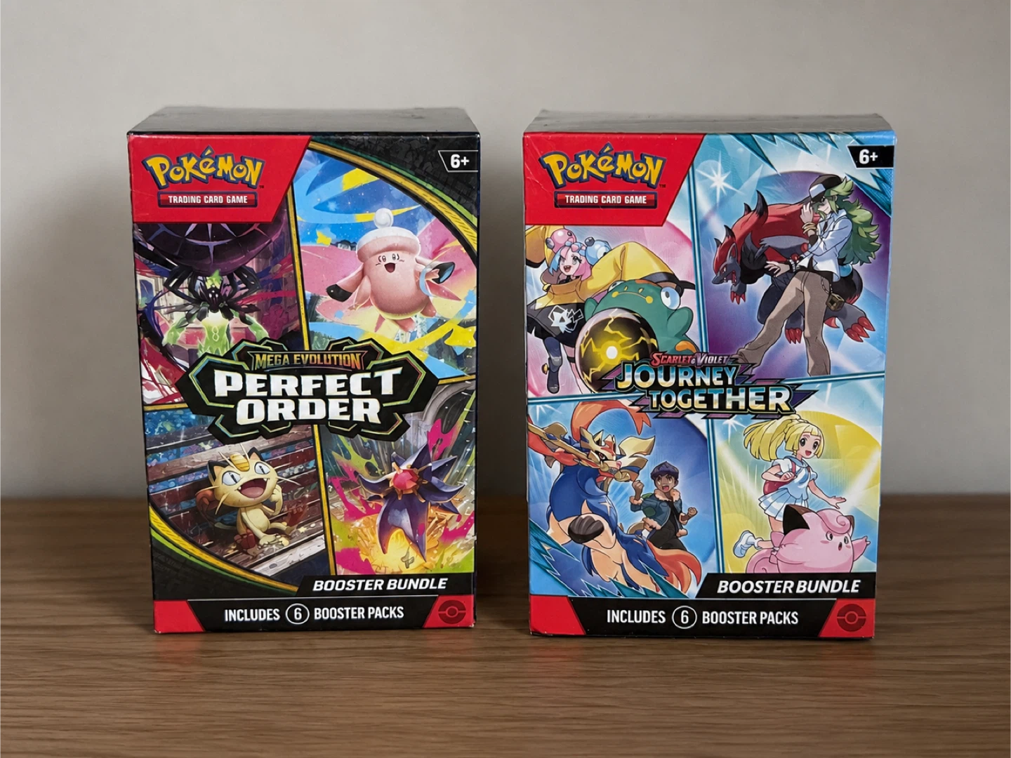 Pokemon Perfect Order & Journey Together Booster Bundle