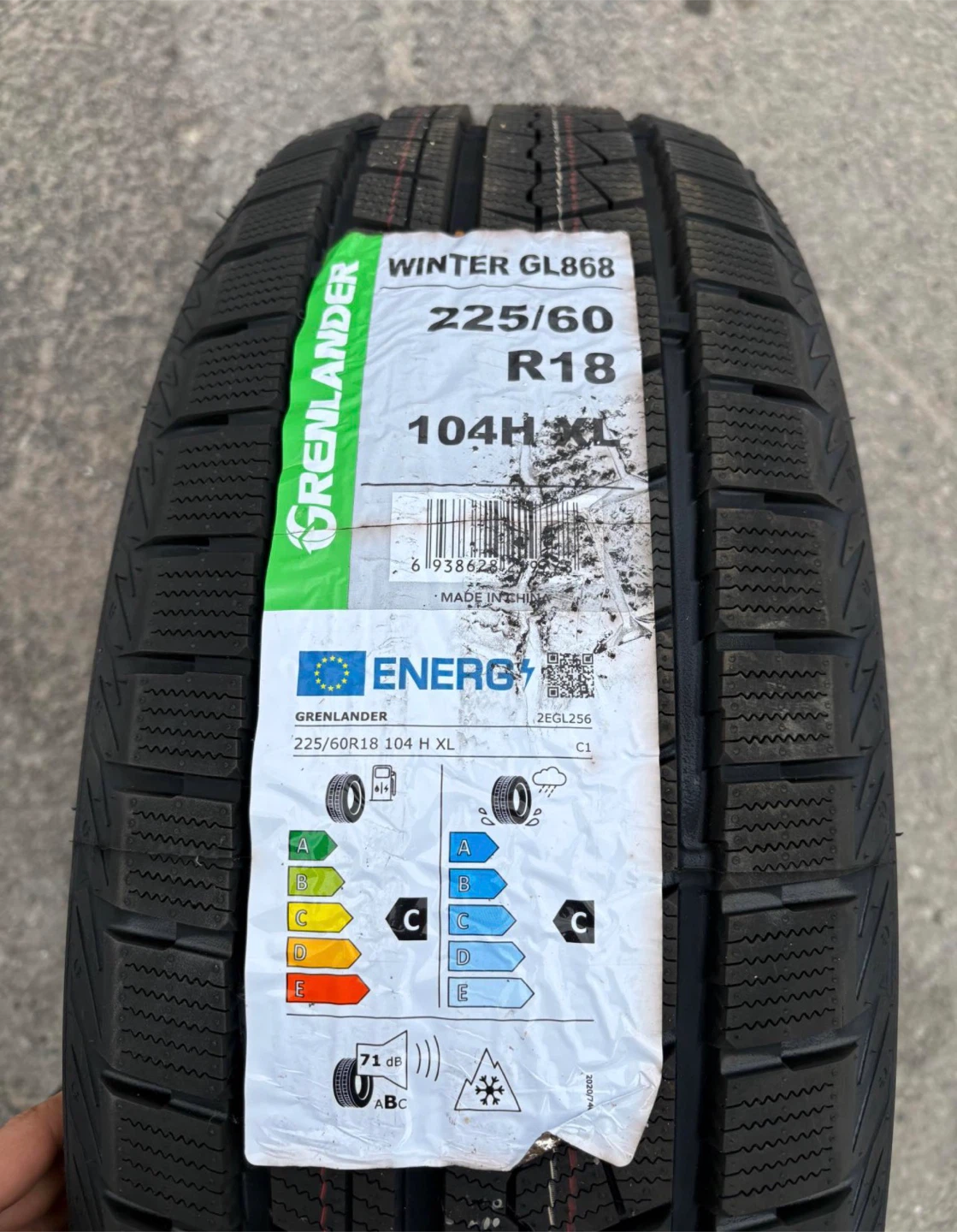 Grenlander Winter GL868 Tires (Set of 4) - 225/60R18 - photo 2