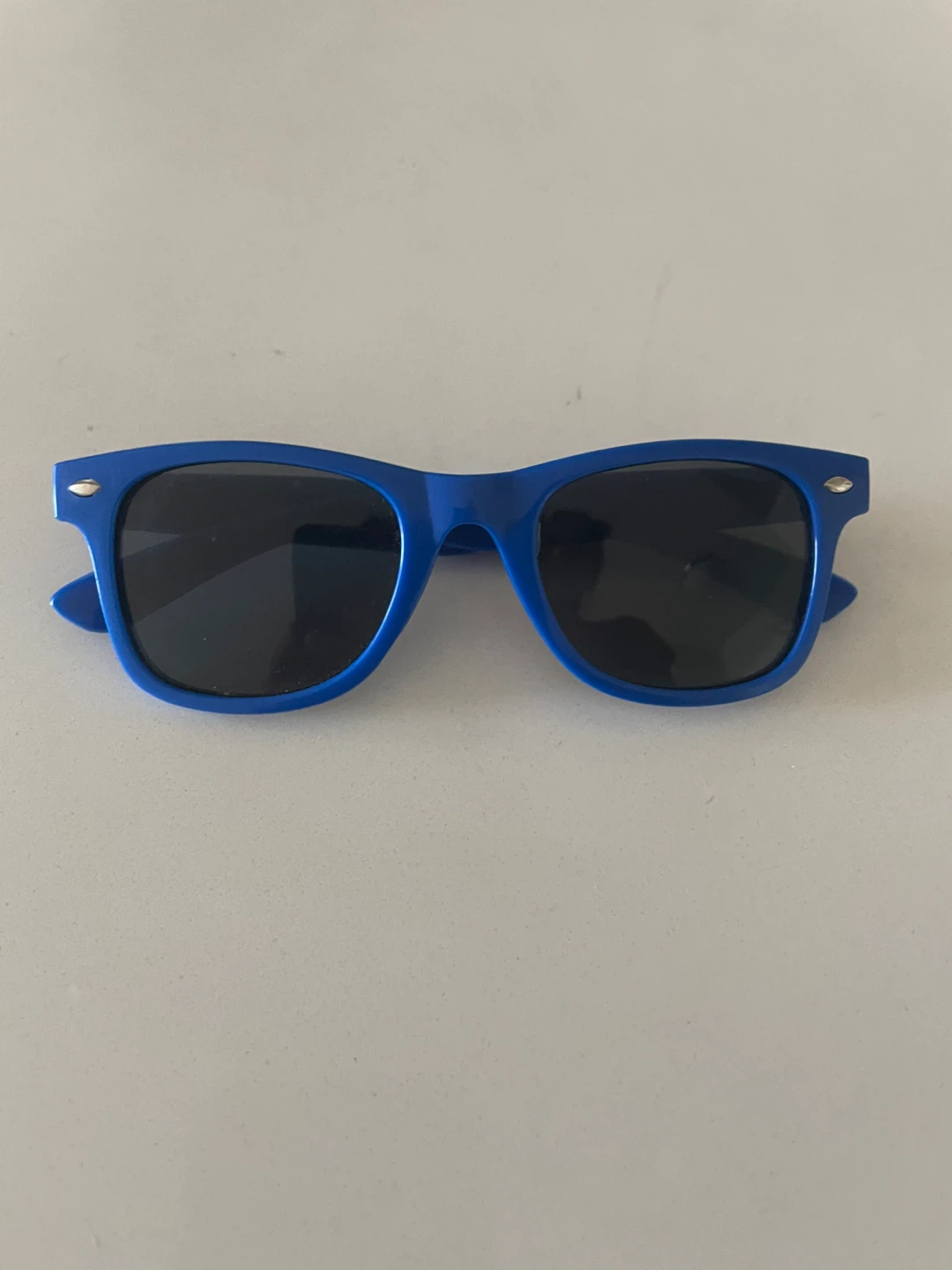 Blue Wayfarer Style Sunglasses